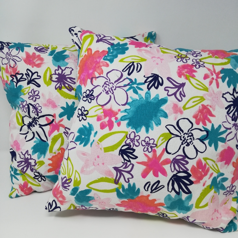 Colorful stuffed pillows for any home decor, like